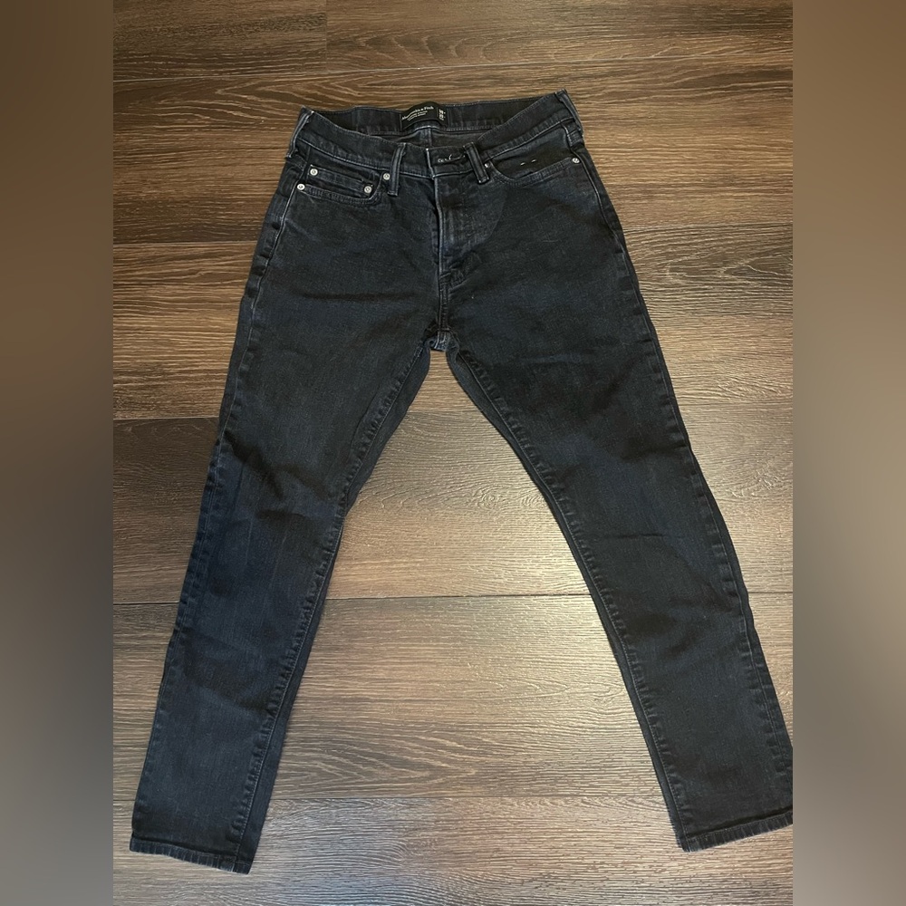 Abercrombie & Fitch Black Denim Jeans